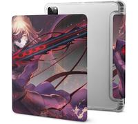 Fgo Jeanne Mashu Altera Tamamo No Mae Étui Pour Ipad Pro 2021 Avec Plumier, Résistant Aux Chocs, Veille/Réveil Automatique, Housse De Protection Transparente Pour Tablette 11 Pouces