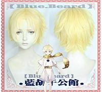 FGO Voyager destin/Grand ordre Cosplay perruque courte jaune résistant à la chaleur cheveux synthétiques le petit Prince perruques + casquette de perruque gratuite