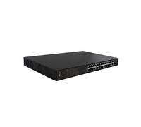 FGP-2831 commutateur réseau Non-géré Fast Ethernet (10/100) Connexion Ethernet, supportant l'alimentation via ce port (PoE) 1U Noir