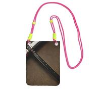 FGPkjh Sac à bandoulière pour téléphone portable avec imprimé épée de samouraï japonais, résistant à l'eau, accessoire de voyage, course à pied, portefeuille, Fuchsia, Taille unique