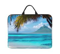 FGPkjh Tahiti Housse de protection légère pour ordinateur portable Motif plage