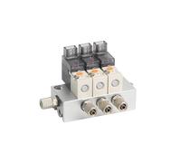 FGRDMUKP Électrovanne à Vide, électrovanne électromagnétique for la Collecte de gaz avec entrées et Sorties Multiples, vannes NF 2/2 Voies DC24 V(Dj1c103-12v-4)