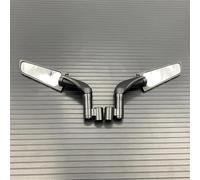 FGRggds Rétroviseur de Moto Rétroviseur De Compétition À Aile Fixe Moto pour Kawasaki Z1000 Z900 Z800 Z750 Z650 Z400 Z300 Z250(Black)