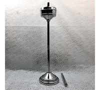 FGRHFKDG Cendriers en Acier Inoxydable avec Couvercle Cendriers réglables au Sol pour la Maison Intérieur/extérieur Coupe-Vent/Anti-Pluie Cendriers Couverts sans fumée Convient, Cendrier puant