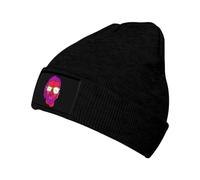 FGRID Le Monde Chico Rap Bonnet Chaud tricoté Chapeau crâne Casquette de Baseball Noir Hommes Femmes Hiver Casquette de Baseball