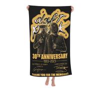 FGRID Serviette de Plage en Microfibre pour Le Punk Rock Daft, Douce et à séchage Rapide, idéale comme Grande Serviette de Bain