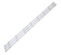 FGRNIod Bande de rétroéclairage LED 850mm, 3 pièces, Compatible for LG HC430DGN-SLNX1 43UF6400 43UF640V 43UF6407 43UH610V 43UH619V 43UH603