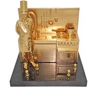 FGS Plaque funéraire Cuisinier et Son Fourneau Personnalisable