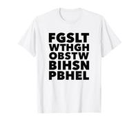 FGSLTWTHGHOB John 3:16 Car Dieu a Tant aimé Le Monde T-Shirt
