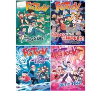 FGTeeV Series 4 Books Set (Hardcover Edition) - Into the Game!, Saves the World!, The Switcheroo Rescue!, Out of Time!