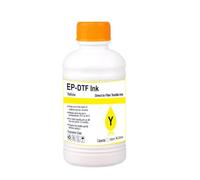 FGTFTRDE Kit d'encre EP DTF 1PC 250ML Compatible avec Le Film de Transfert Direct Compatible avec l'encre d'horloge DTF All Lamb et DTF Format d'imprimante 1BK S 1M 1Y 1WH(Y)