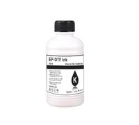 FGTFTRDE Kit d'encre EP DTF 1PC 250ML Compatible avec Le Film de Transfert Direct Compatible avec l'encre d'horloge DTF All Lamb et DTF Format d'imprimante 1BK S 1M 1Y 1WH(BK)