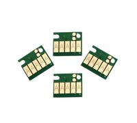 FGTFTRDE PGI 1100 PGI 1100 4PC Ensemble Cartouche d'encre Puce Puce de Toner Compatible avec MAXIFY MB2010 MB2110 MB2710 imprimante puces de réinitialisation Automatique