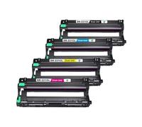 FGTFTRDE Unité de Tambour DR221 R221, 4 pièces, Compatible avec l'imprimante HL3170CW MFC-9130CW DCP-9020CDW