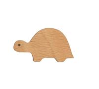 FGUJSUR 1 pièces crochets en bois mignon décor de pièce crochet Animal mur porte-clés patère décoration la maison massif cintre accessoires cuisine(Turtle)