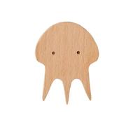 FGUJSUR 1 pièces crochets en bois mignon décor de pièce crochet Animal mur porte-clés patère décoration la maison massif cintre accessoires cuisine(Jellyfish)
