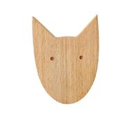 FGUJSUR 1 pièces crochets en bois mignon décor de pièce crochet Animal mur porte-clés patère décoration la maison massif cintre accessoires cuisine(Dog)