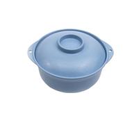 FGUJSUR Bols à nouilles instantanées avec couvercles, bols soupe et riz chauds, récipients alimentaires for étudiants, vaisselle(Blue)