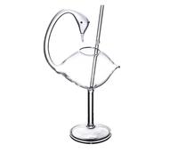 FGUJSUR Creative Cocktail Glass - Porcupine Fish/Swan/Rose/Octopus/Bird Design, Novelty Drink Cup for KTV Bar Night Party(Swan 180ml)