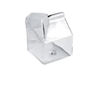 FGUJSUR Creative Cocktail Glass - Porcupine Fish/Swan/Rose/Octopus/Bird Design, Novelty Drink Cup for KTV Bar Night Party(Milk Box 250ml)