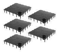 FGUJSUR Lot de 5 plaques filtrantes Fond, Panneau Isolant, séparateur d'aquarium, Accessoires d'eau Douce, Panneaux séparation Sable