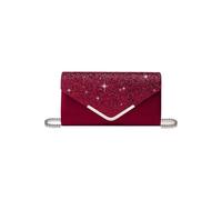 FGUJSUR Pochette à paillettes, élégante et brillante, idéale for les soirées mariages(Color 8)