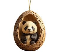 FGUUTYM Animal Christmas Ornement d'arbre de Noël Motif animal 2D Acrylique Ornement Animal Décoration Saisonale pour sapin de Noël Décoration de Noël Décoration de Noël Keepsake Animaux Amoureux