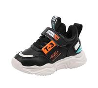 FGUUTYM Chaussures de course unisexes pour enfants - Chaussures de marche - Chaussures de marche légères - Antidérapantes - Décontractées - Semelle souple - Chaussures de bébé - Chaussures de sport