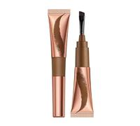 FGUUTYM Gel à sourcils amovible à décoller, gel teinté pour sourcils, anti-transfert, longue durée jusqu'à 3 jours, coloration facile, brosse et gel (B, taille unique)