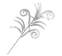 FGUUTYM Lot de 5 feuilles d'or de Noël Décorations Feuilles artificielles Fleurs artificielles Décoration de Noël Feuilles décoratives d'arbre de Noël Piquets d'arbre de Noël Guirlande Décoration de