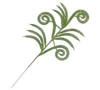 FGUUTYM Lot de 5 feuilles d'or de Noël Décorations Feuilles artificielles Fleurs artificielles Décoration de Noël Feuilles décoratives d'arbre de Noël Piquets d'arbre de Noël Guirlande Décoration de