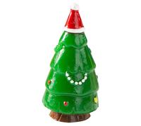 FGUUTYM Miniature Décoration d'arbre de Noël Accessoires de décoration en résine Figurines pour les vacances festives Présentoir Stylos Rangement Bureau Bon marché (WH1, 4,4 x 2,4)