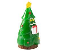 FGUUTYM Miniature Décoration d'arbre de Noël Accessoires de décoration en résine Figurines pour les vacances festives Présentoir Stylos Rangement Bureau Bon marché (WH2, 4,5 x 2,2)