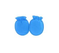 FGUUTYM Moufles pour nouveau-né, sans rayures, pour bébés de 0 à 6 mois et filles, en 9 couleurs, annoncer le sexe de bébé (bleu foncé, taille unique)