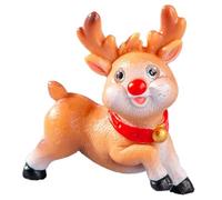 FGUUTYM Ornement miniature accessoire de Père Noël Figurine créative décorative pour les vacances organisation de bureau bureau (C, 4,4 x 4)