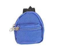 FGUUTYM Porte-monnaie Porte-clés Épaule Fermeture éclair Porte-monnaie Porte-clés Sac à dos Pendentif coréen européen Sac à dos Porte-clés Fauteuil suspendu Attache (bleu, A)