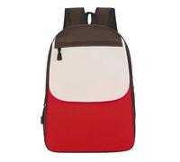 FGUUTYM Sacs d'école pour enfants pour le début de la saison scolaire Sacs à dos mignons pour enfants pour garçons et filles Sacs à dos de grande capacité pour sortir Sacs à dos légers (rouge, taille