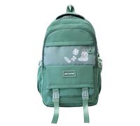 FGUUTYM Sacs d'école pour enfants pour le début de la saison scolaire Sacs à dos mignons pour enfants pour garçons et filles Sacs à dos de grande capacité pour sortir Sacs à dos légers (vert, taille