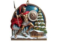 FGUUTYM Scene Ornaments Christmas Hanging Decor for Trees Christmas Hanging Ornament Keepsake The Birth of Decor for Family Friends and Traction Bar Bois (B, One Size)