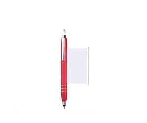 FGUUTYM Stylo-bille avec feuille de triche et feuille de triche - Pour l'école, le bureau, le magasin - 1 ml - Stylo à bille blanc étanche (rouge, taille unique)