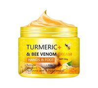 FGUUTYM Texture soyeuse, pénétration profonde : crème pour les mains et les pieds 81 g pour une expérience de bien-être luxueuse, recharge de lotion pour les mains pour distributeur (jaune, taille