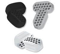 FGVOPJM Jawline Exerciseur de mâchoire pour homme et femme 3 niveaux de résistance (6 pièces) en silicone sans BPA, comprimés pour exercices de mâchoire et exercices de mâchoire pour débutants