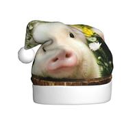 Fgwaauh Chapeau de Père Noël en forme de cochon de viol, chapeau de Noël, Nouvel An, fête de Noël, Nouvel An, fournitures de fête festives