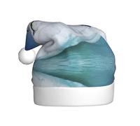 Fgwaauh Chapeau de Père Noël pingouin Snow Mountain, chapeau de Noël, Nouvel An, fête de Noël, Nouvel An, fournitures de fête festives