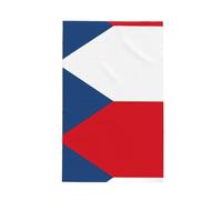 Fgwaauh Torchon de cuisine gaufré drapeau de la République tchèque, séchage rapide, durable, ultra absorbant, nettoyage réutilisable