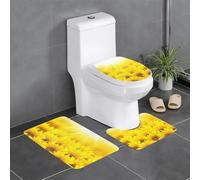 Fgwaauh Yl5bcv-500-Eff864c1b873301d47f6e8b8cabe9 - Lot de 3 tapis de salle de bain antidérapants doux, tapis de toilettes en forme de U pour salle de bain, baignoire, douche