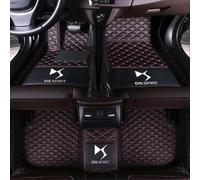 FGXBD Tapis Voiture Cuir pour Citroen DS4 2019-2022 2023 2024 2025, Tapis Couverture Personnalisée Complète Antidérapant Moquette Imperméable Doublure,Normal-C