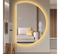 FGXHHS Grand projecteur LED sans Cadre avec Traitement antibuée et température de Couleur réglable