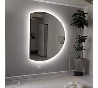 FGXHHS Miroir de Maquillage LED avec Technologie antibuée, Panneau Mural Tactile à intensité Variable pour Une décoration de Salle de Bain Moderne