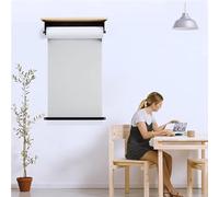 FGXHHS Porte-Rouleau de Papier Kraft Mural - Réglable de 30 à 120 cm pour la Maison, l'atelier, Le Bureau et Le Salon. Parfait pour Les Loisirs créatifs et l'emballage Cadeau.